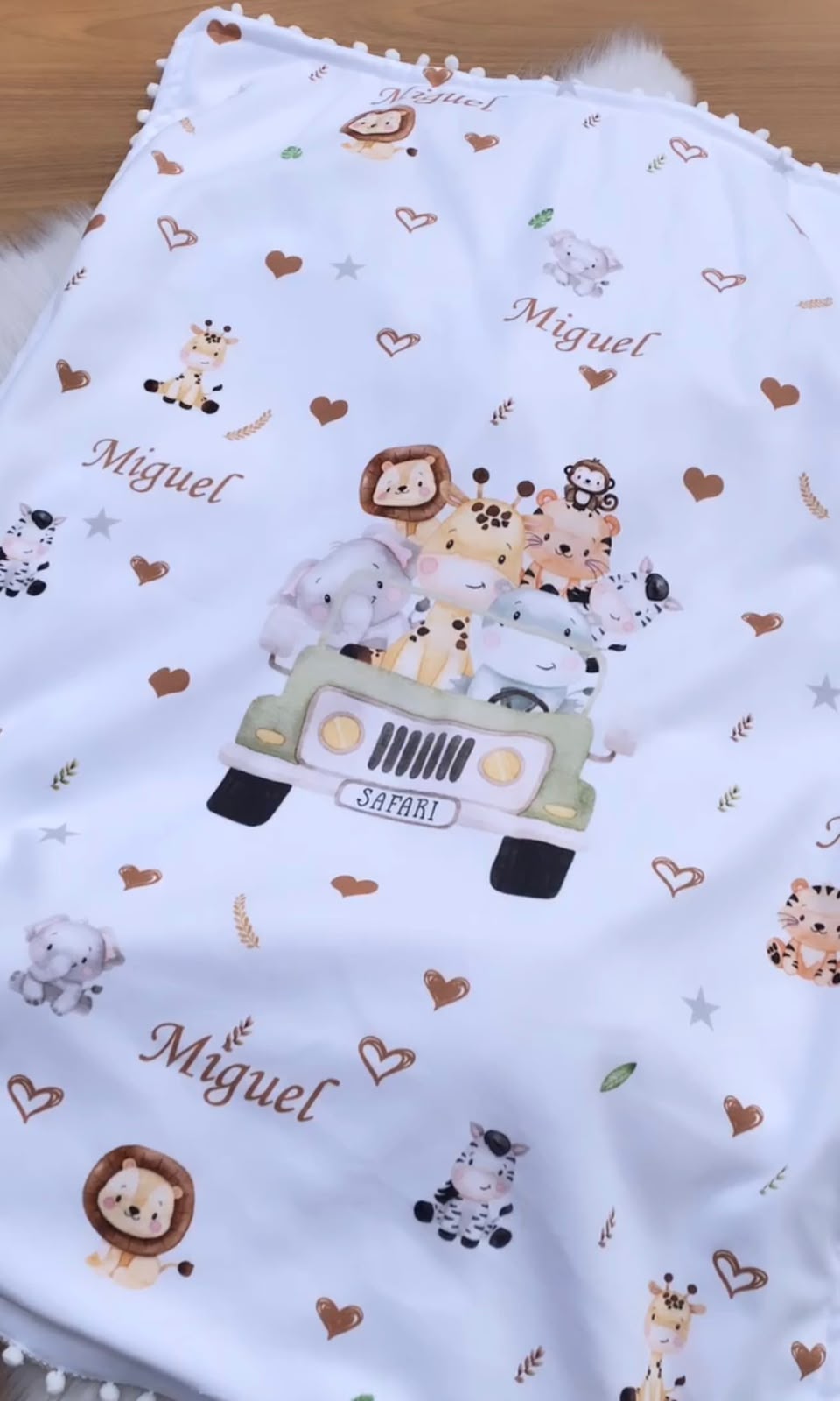 Kit Maternidade Personalizado Completo MASCULINA Safari| Personalize Com o Nome do seu Príncipe - foto 2
