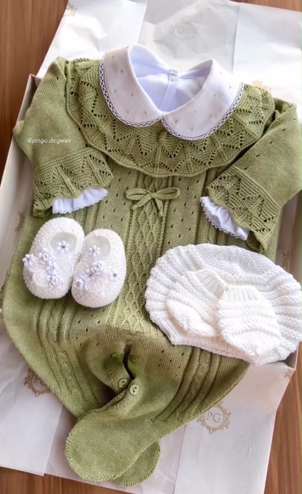 Kit Maternidade Personalizado Completo FEMININA Jardim | Personalize Com o Nome da sua princesa - foto 2