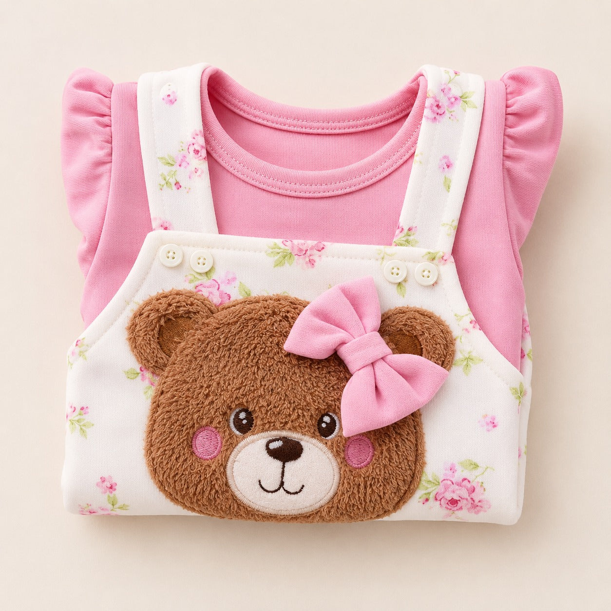 Kit Maternidade Personalizado Completo FEMININA Ursinho | Personalize Com o Nome da sua princesa - foto 2