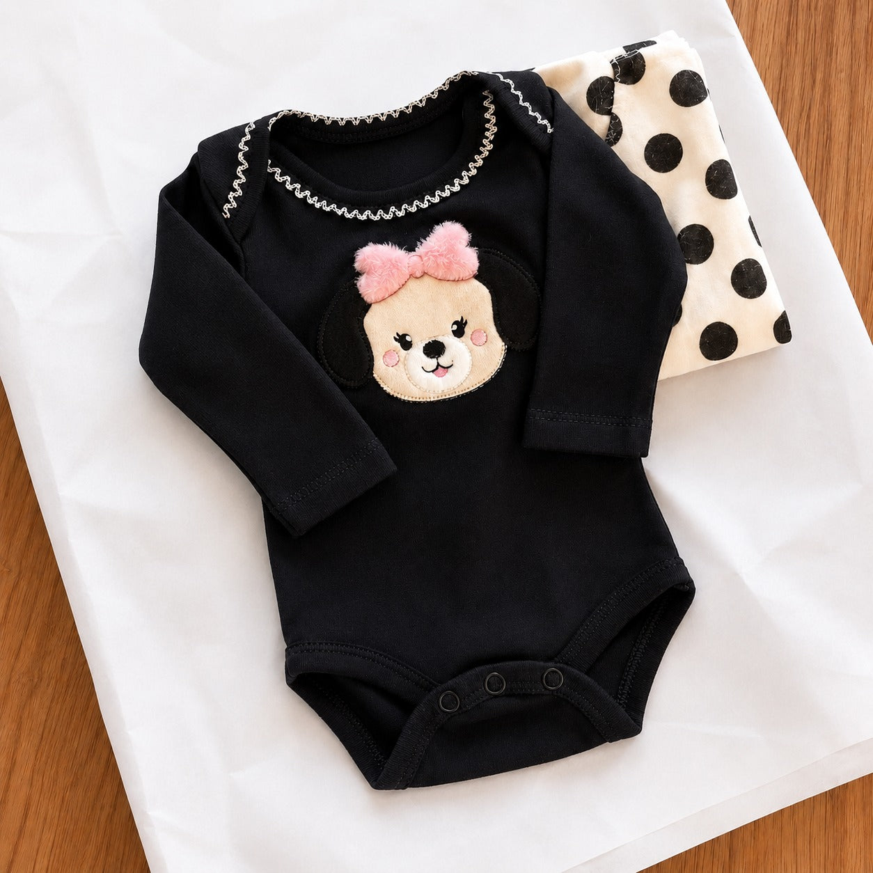 Kit Maternidade Personalizado Completo FEMININA Cachorrinho | Personalize Com o Nome da sua princesa - foto 2