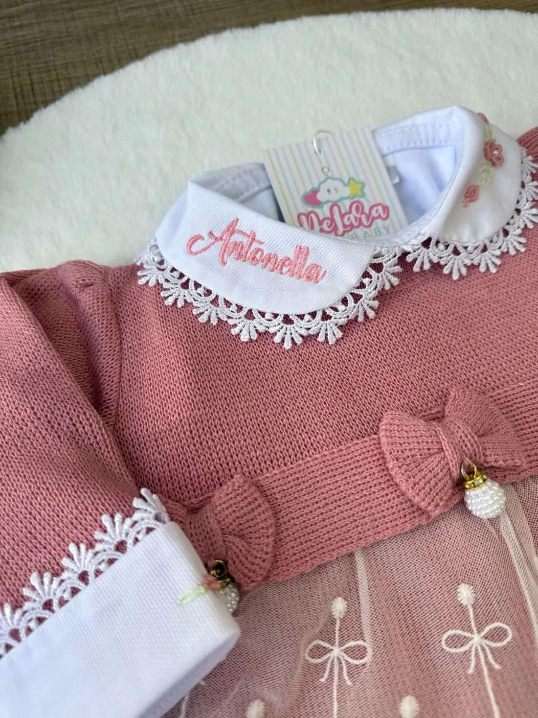 Kit Saída Maternidade Antonella - Personalize Com o Nome da Sua Princesa - foto 3