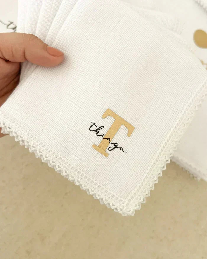 Kit DUAS Saídas Maternidade Personalizável Completa + Kit 10 Fraldinhas Personalizadas | Personalize Com o Nome do Seu Príncipe - foto 3