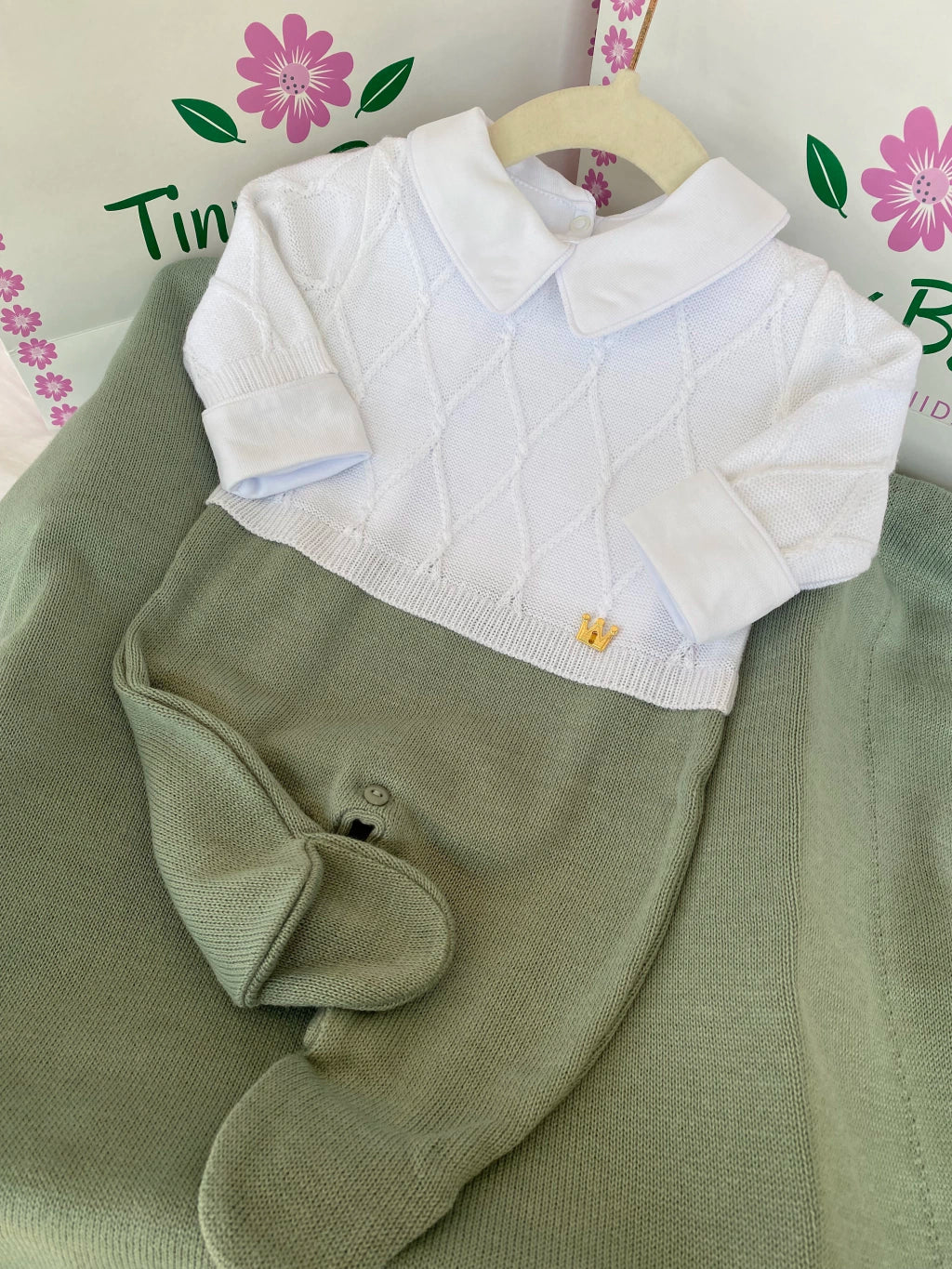 PROMOÇÃO Kit Saída Maternidade Personalizável Completa - Veste Até 4 Meses (Menino) - foto 12