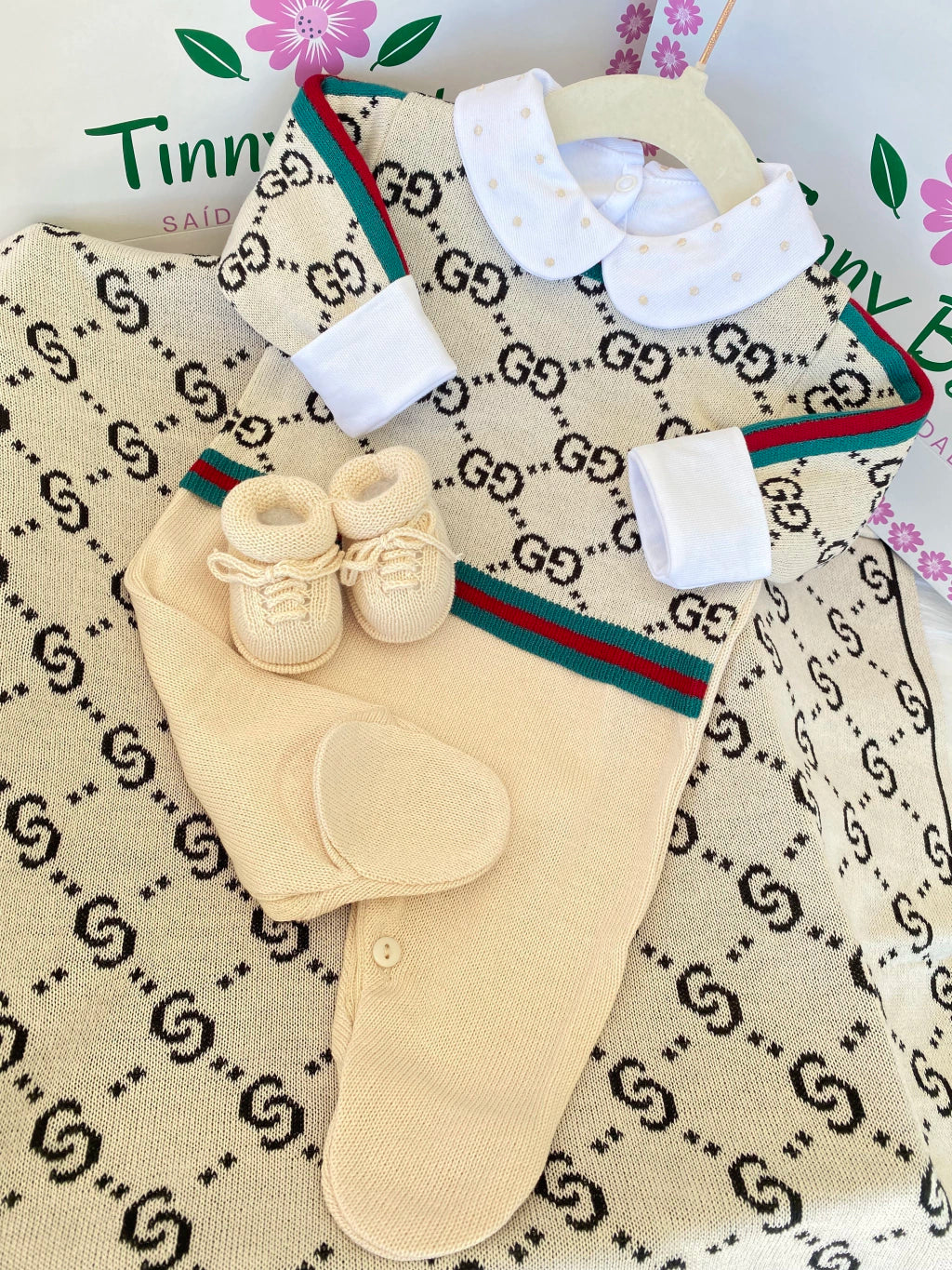 PROMOÇÃO Kit Saída Maternidade Personalizável Completa - Veste Até 4 Meses (Menino) - foto 10