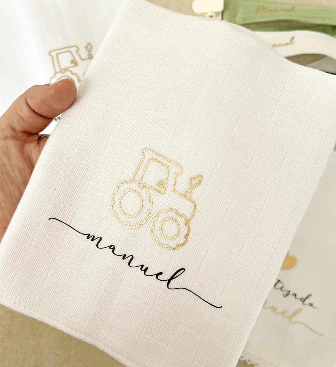 Kit de Fraldinha Personalizado com Nome do Bebê | 6 Peças Personalizadas - foto 16