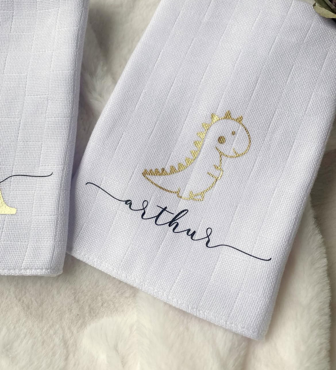 Kit de Fraldinha Personalizado com Nome do Bebê | 6 Peças Personalizadas - foto 6