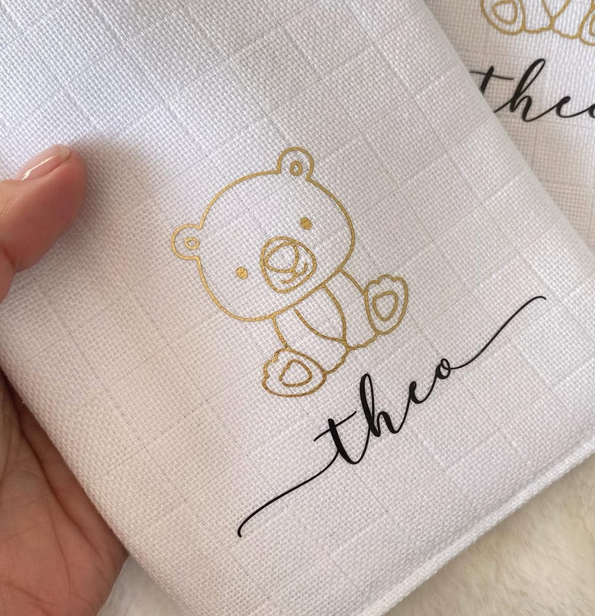 Kit de Fraldinha Completo e Personalizado com Nome do Bebê | 10 Peças Personalizadas - foto 11