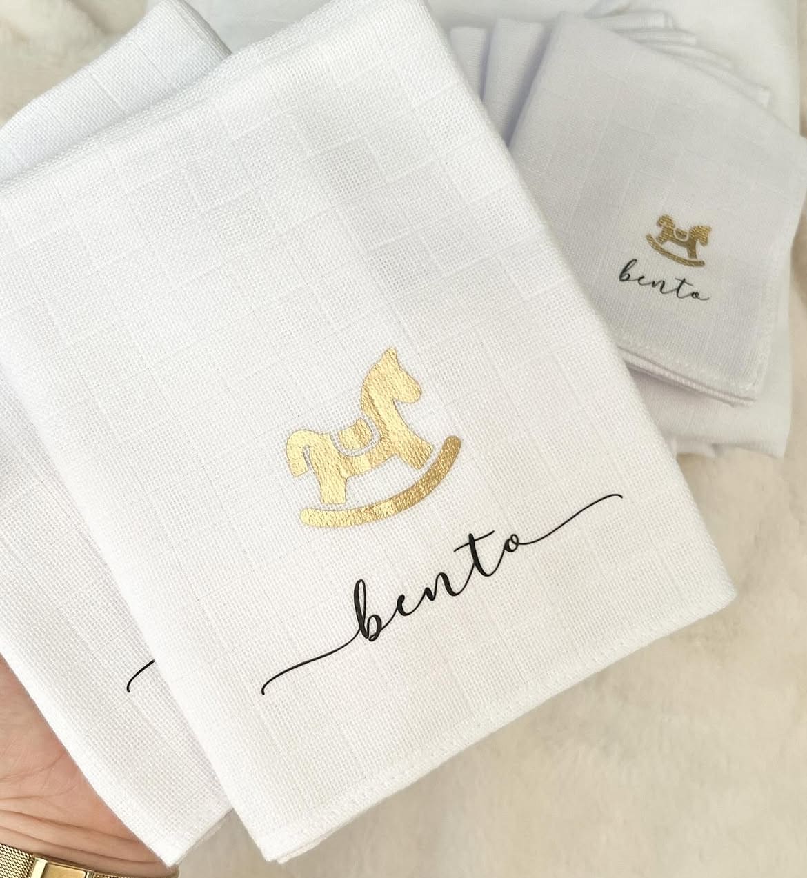 Kit de Fraldinha Completo e Personalizado com Nome do Bebê | 10 Peças Personalizadas - foto 4