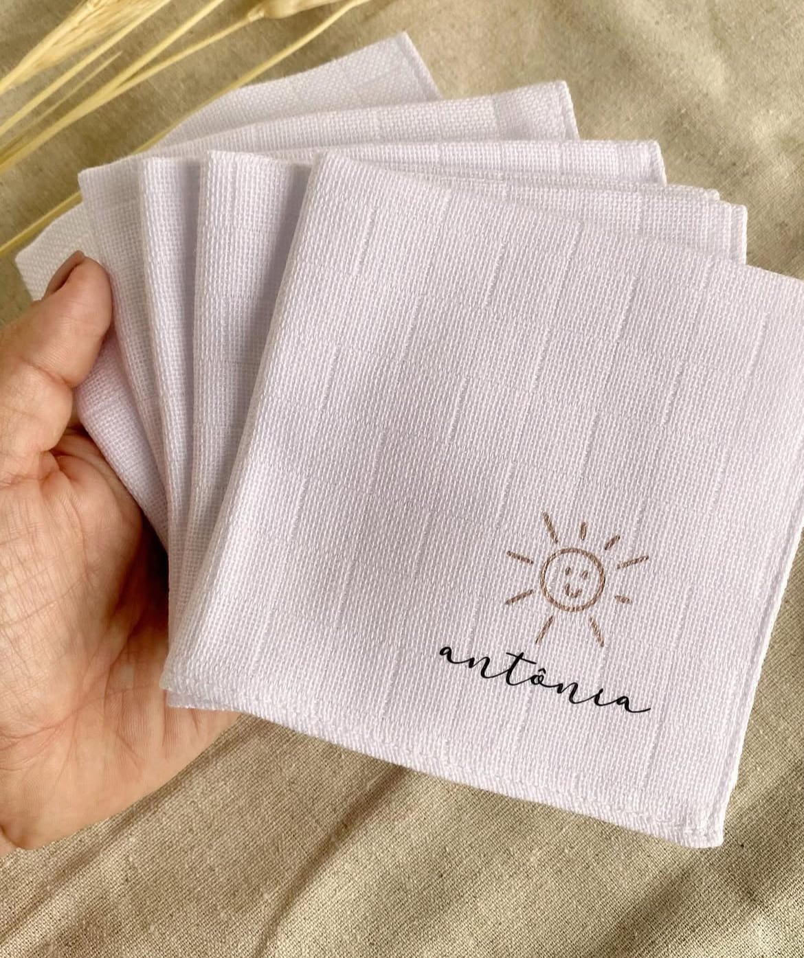 Kit de Fraldinha Completo e Personalizado com Nome do Bebê | 10 Peças Personalizadas - foto 6
