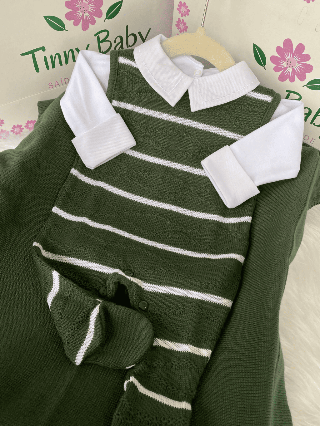 PROMOÇÃO Kit Saída Maternidade Personalizável Completa - Personalize Com o Nome do Seu Príncipe - foto 4