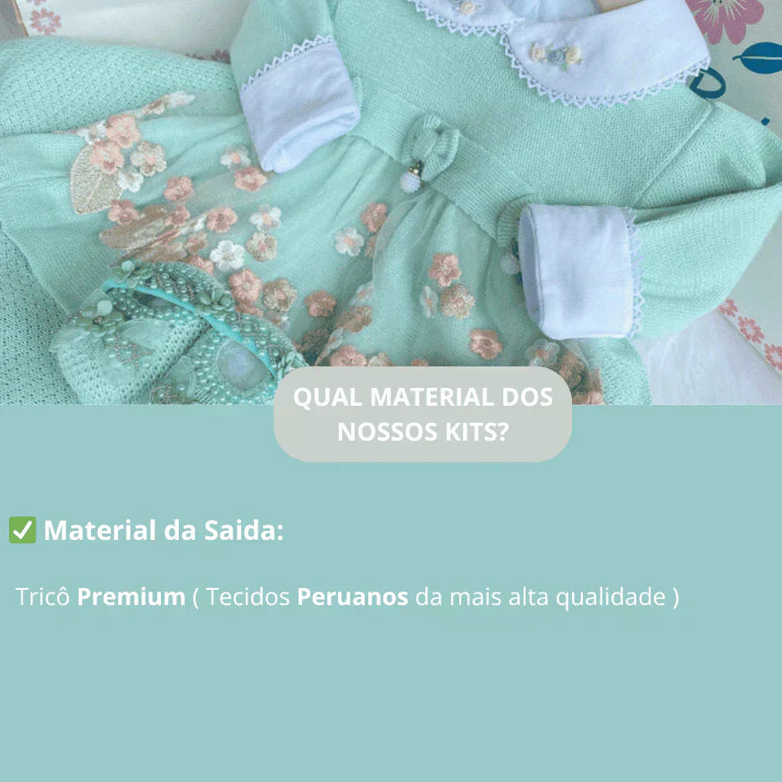 Kit Saída Maternidade Izabella Personalizado | Personalize Com o Nome da Sua Princesa - foto 2