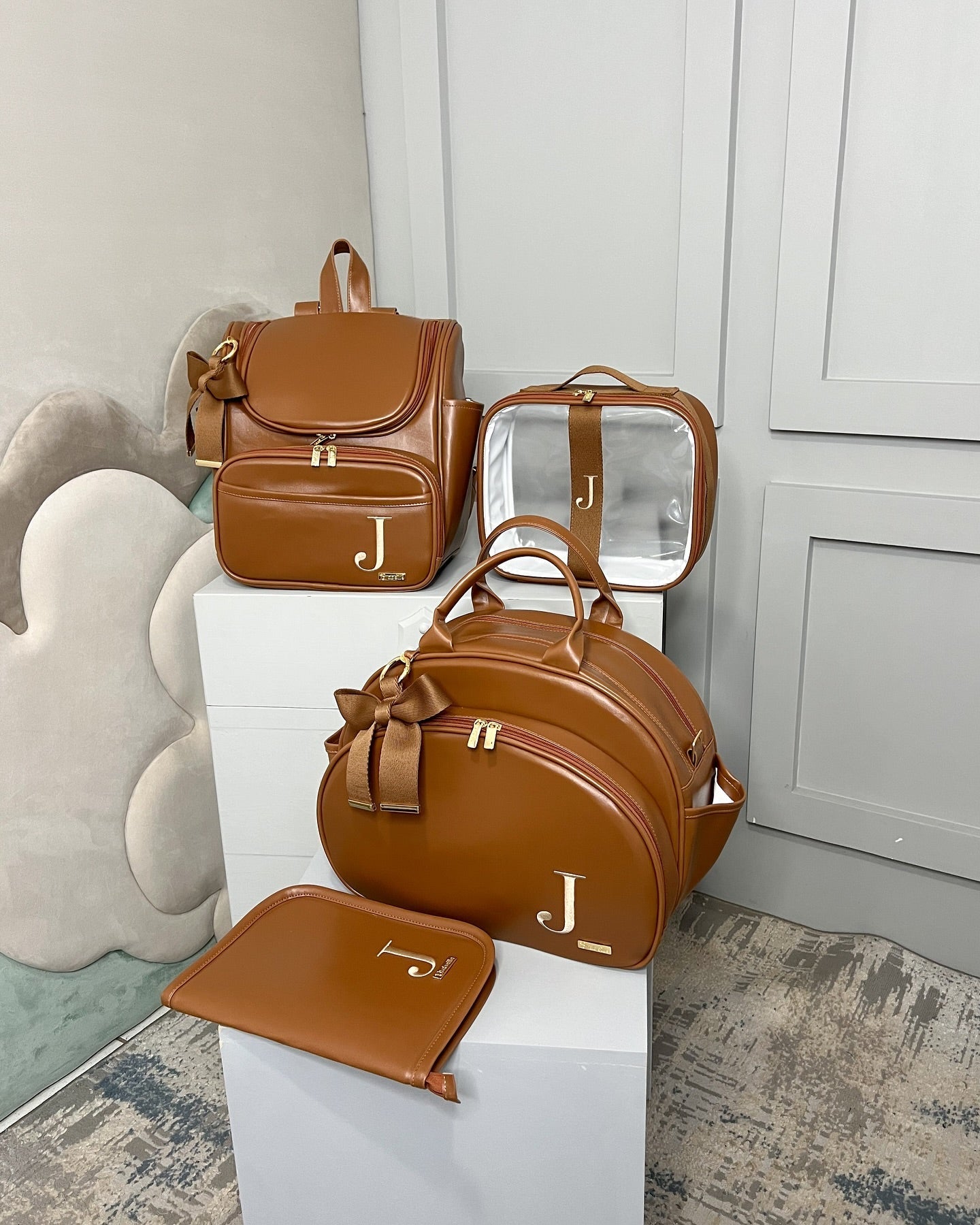 PROMOÇÃO Kit de Bolsas Maternidade 100% Personalizado com nome do Principe/Princesa - foto 2