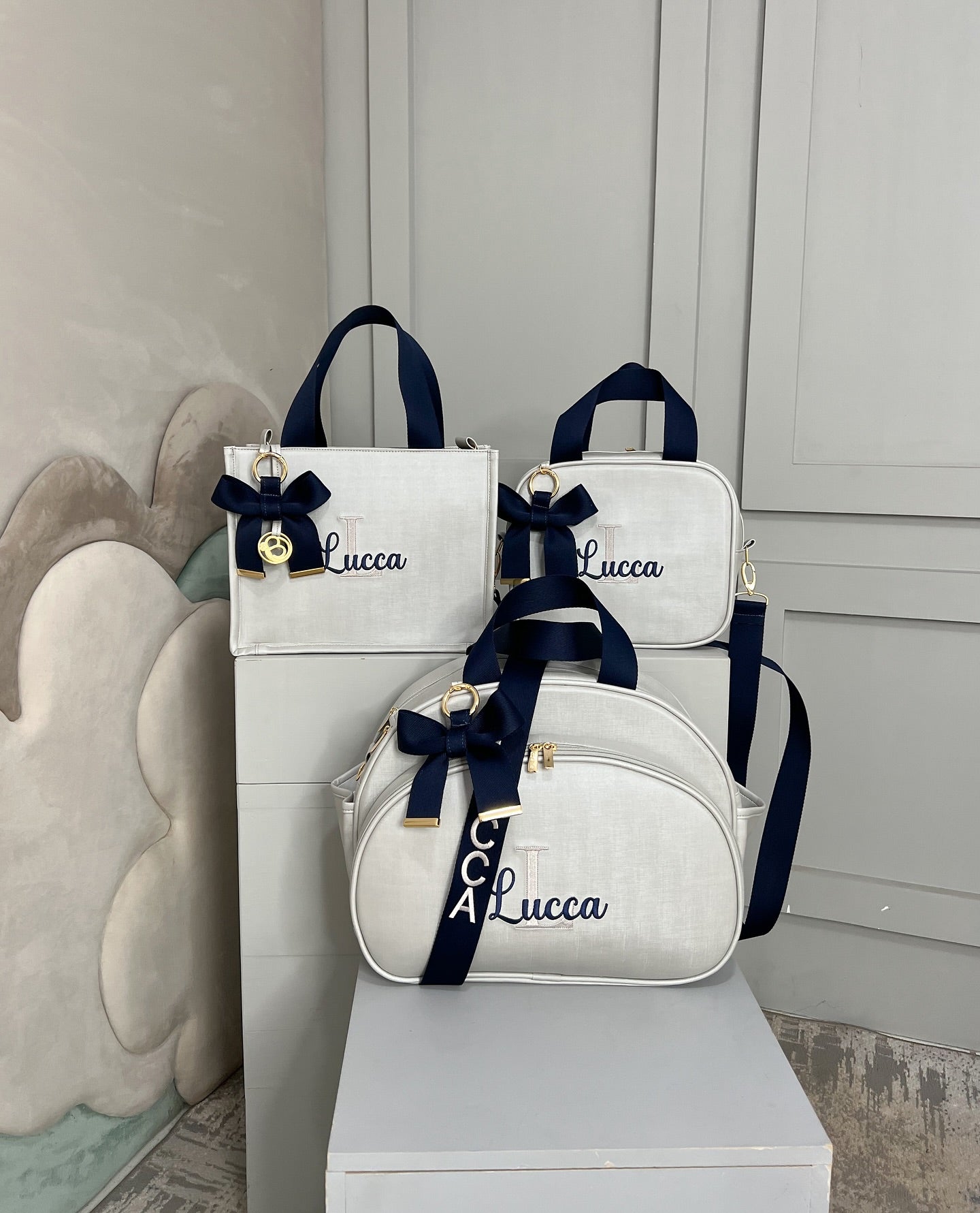 PROMOÇÃO Kit de Bolsas Maternidade 100% Personalizado com nome do Principe/Princesa - foto 14