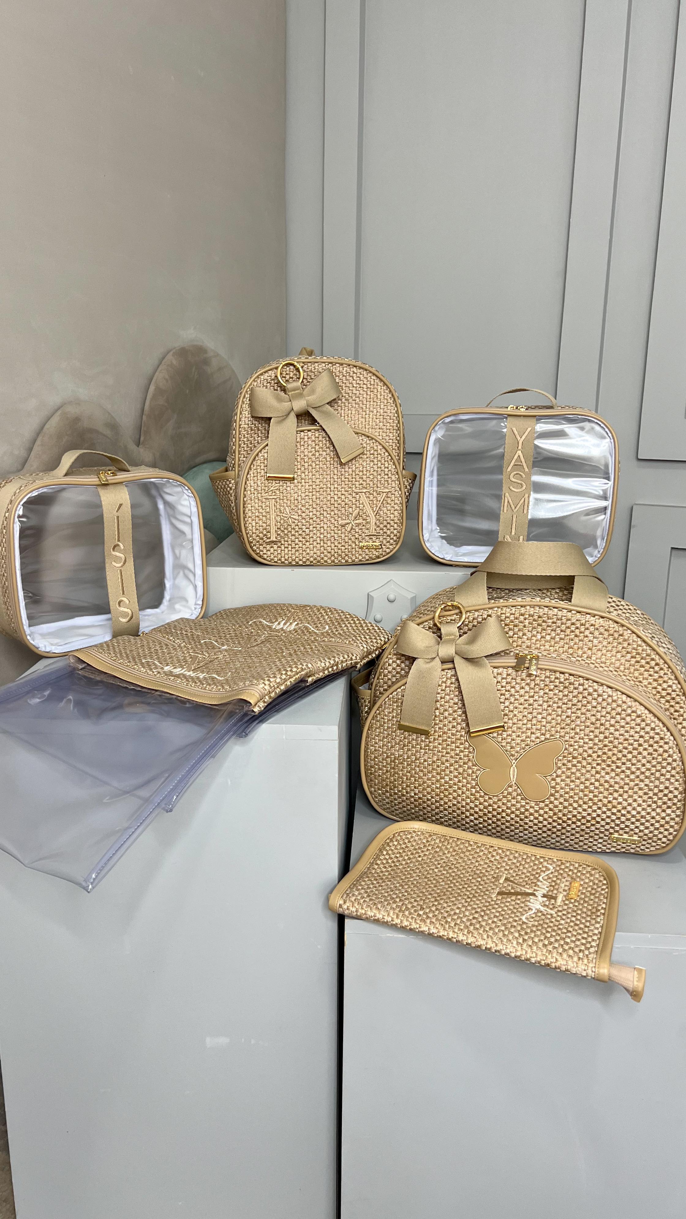 PROMOÇÃO Kit de Bolsas Maternidade 100% Personalizado com nome do Principe/Princesa - foto 15