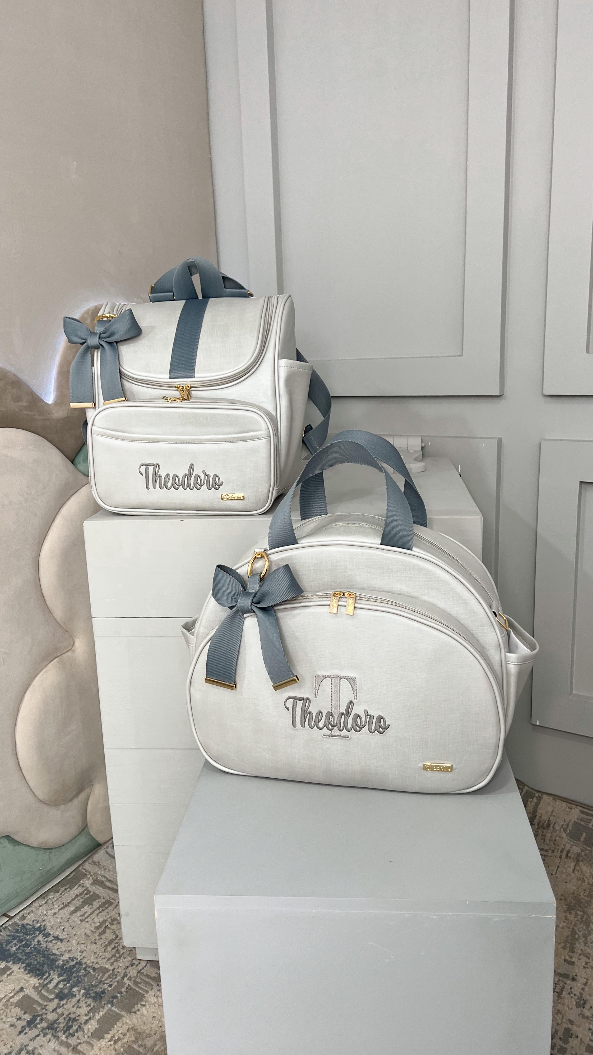 PROMOÇÃO Kit de Bolsas Maternidade 100% Personalizado com nome do Principe/Princesa - foto 7