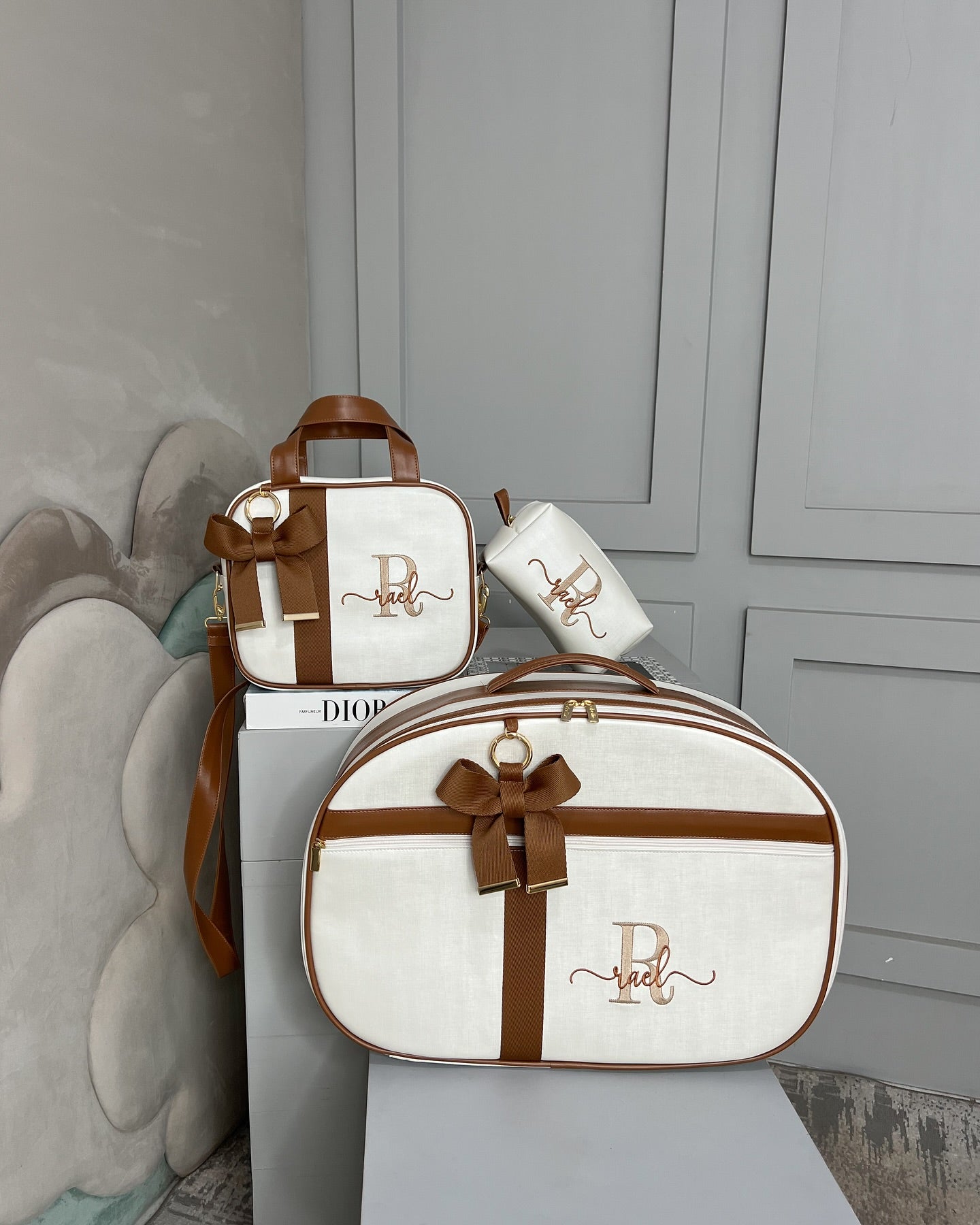 PROMOÇÃO Kit de Bolsas Maternidade 100% Personalizado com nome do Principe/Princesa - foto 9