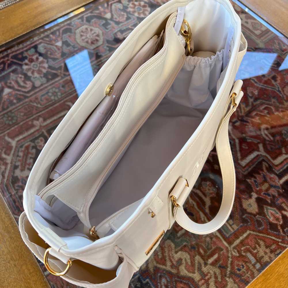 Bolsa maternidade Mini Lumy Bege | Personalizado - foto 2