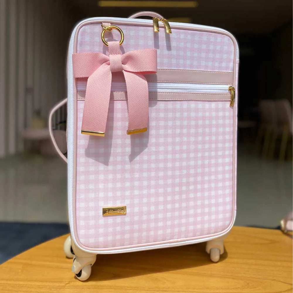 Kit Baby 7 Items Personalizado Linho | Rosa - foto 2