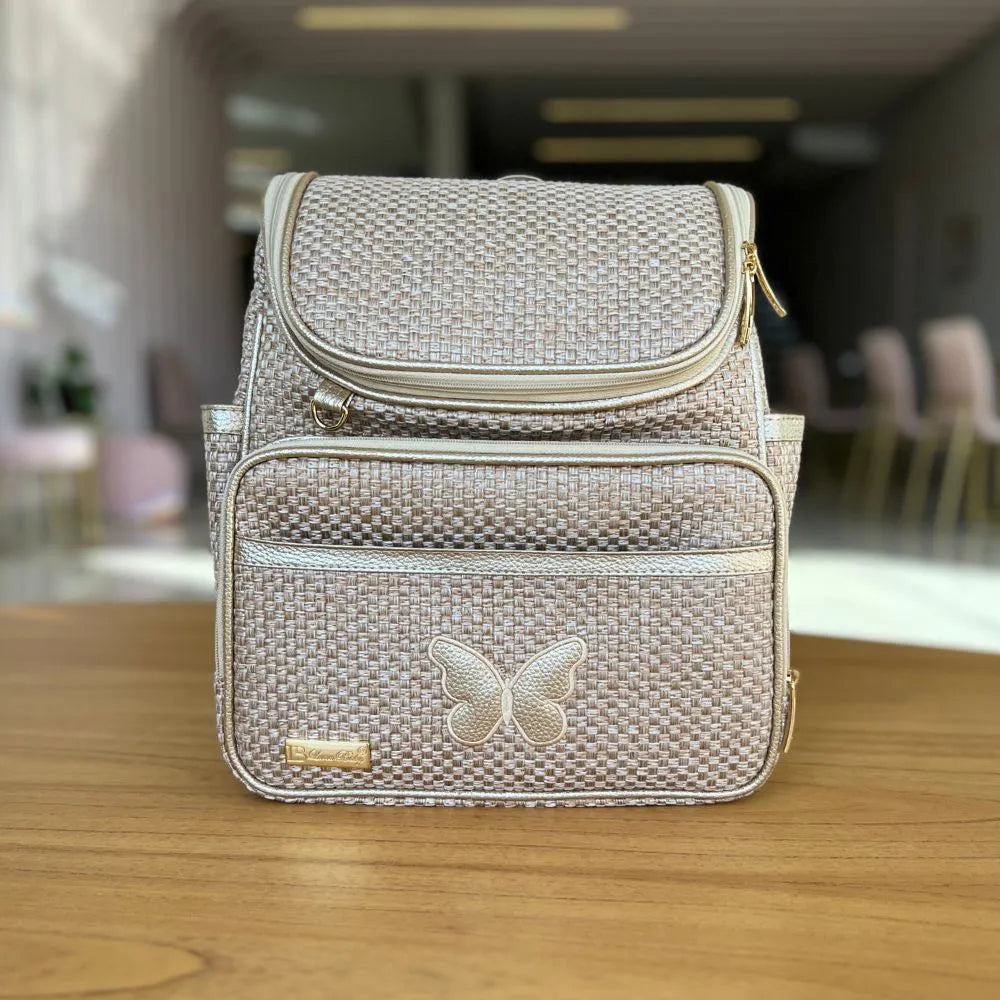 Kit Baby 5 Personalizado - Palha Ouro | Borboleta - Inclui Bolsa Personalizável - foto 11
