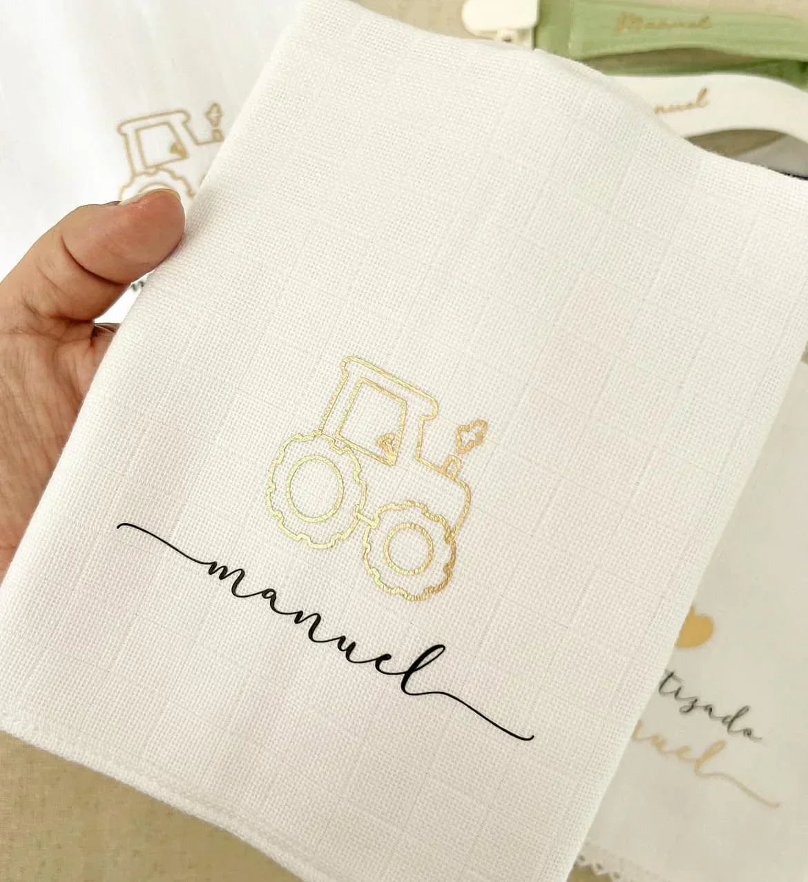 Kit de Fraldinha Completo e Personalizado 20 Peças | Nome do Bebê Personalizado - foto 12