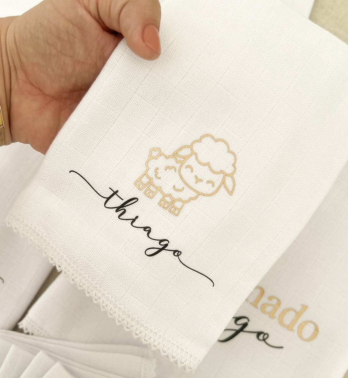 Kit de Fraldinha Completo e Personalizado 20 Peças | Nome do Bebê Personalizado - foto 8
