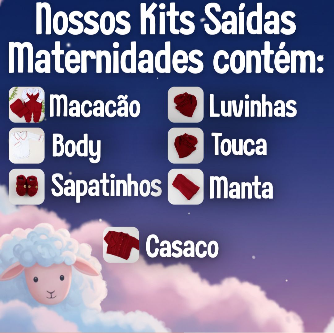 Combo Maternidade 2 Personalizável Completa Masculina  Personalize Com o Nome do seu Bebê - foto 3